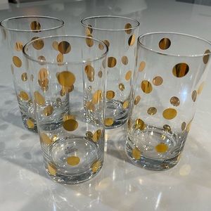 Mare Spade Deco Dot Glass set of 4